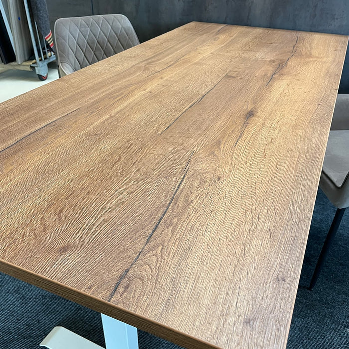 Tafelblad Halifax Eiken Cognac T602