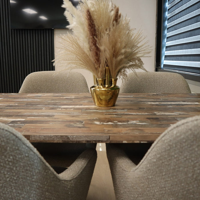 Tafelblad Sloophout Look Donker | SALE