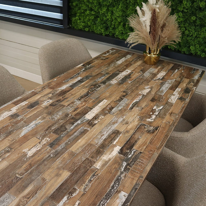 Tafelblad Sloophout Look Donker | SALE