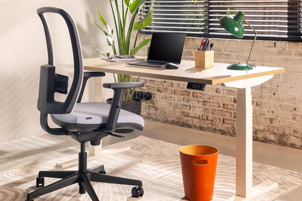 Zit Sta Bureau Onderstel Ergonice Swift