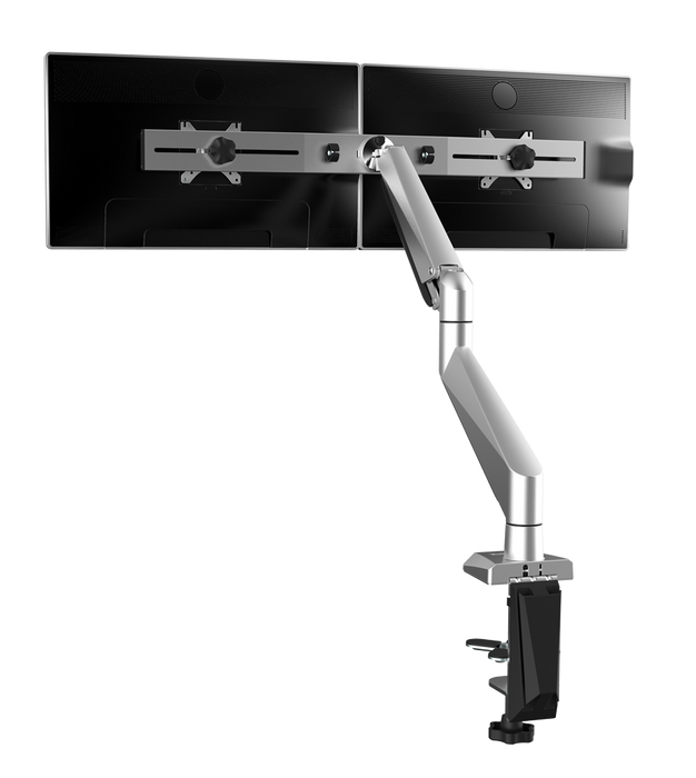 Monitorarm Dubbel DESQ - Tafelblad.eu