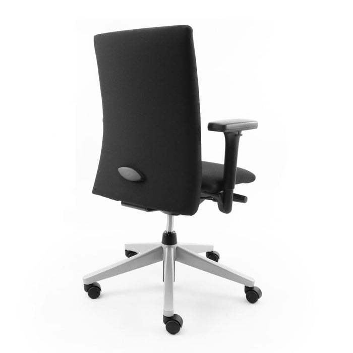 Linea Z1 – Refurbished Ergonomische Bureaustoel in Mirage Zwart