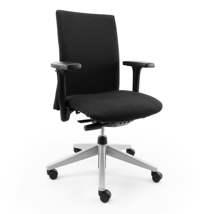 Linea Z1 – Refurbished Ergonomische Bureaustoel in Mirage Zwart