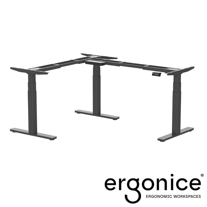 Zit Sta Bureau Onderstel Ergonice Triple