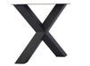X- Poot Twisted kokerprofiel 100x100mm - Tafelblad.eu